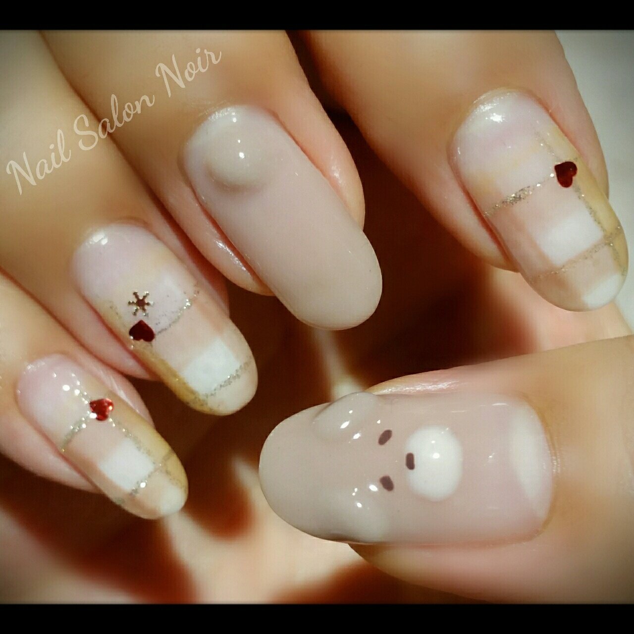 バレンタイン オフィス デート 女子会 ハンド Nail Noirのネイルデザイン No 3892727 ネイルブック