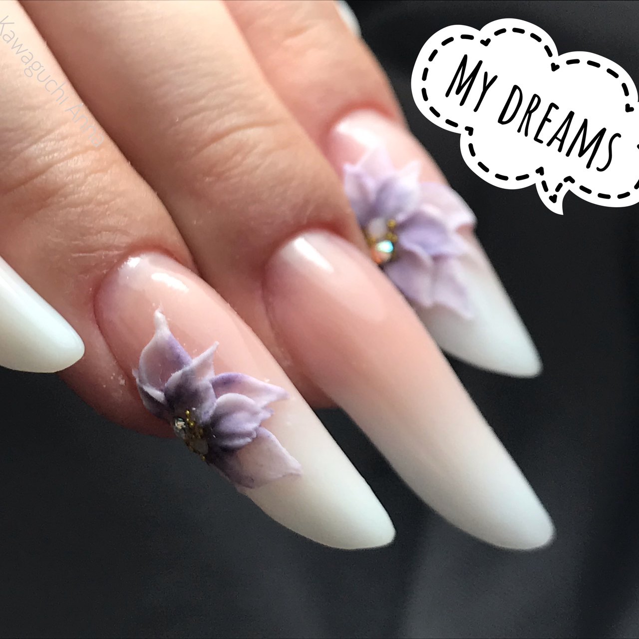 オールシーズン 旅行 女子会 ハンド グラデーション Anna Mydreams Nailsalonのネイルデザイン No ネイル ブック