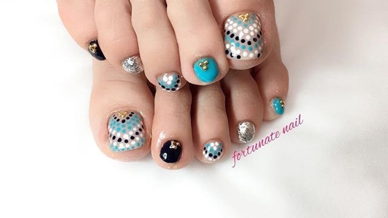 フット お客様 Fortunatenailのネイルデザイン No ネイルブック