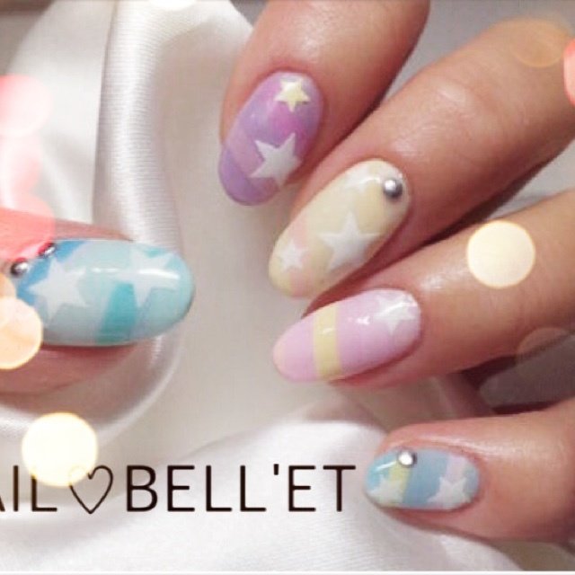 春 夏 オールシーズン デート ハンド Nail Belletのネイルデザイン No ネイルブック