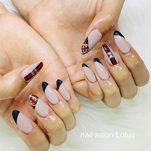 オールシーズン パーティー デート 女子会 ハンド Lotus ロータス のネイルデザイン No ネイルブック