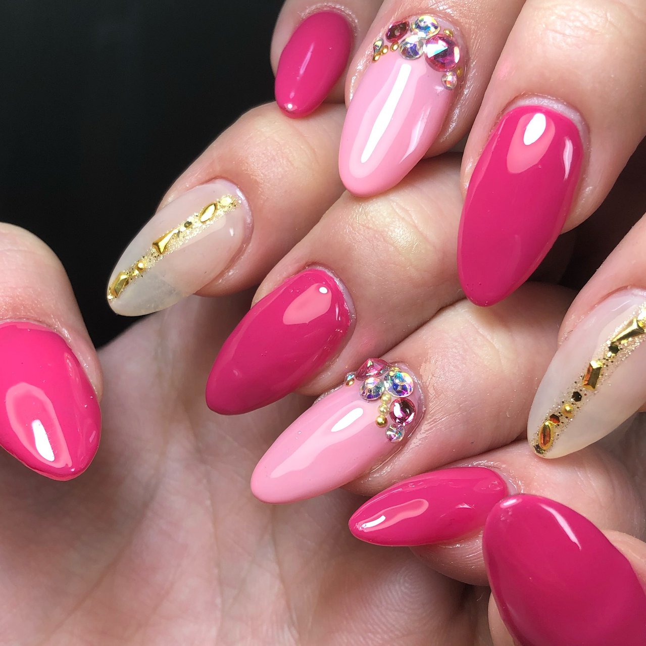 春 オールシーズン 成人式 デート シンプル 0nailのネイルデザイン No ネイルブック