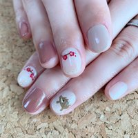 お正月 和 マニキュアのネイルデザイン ネイルブック
