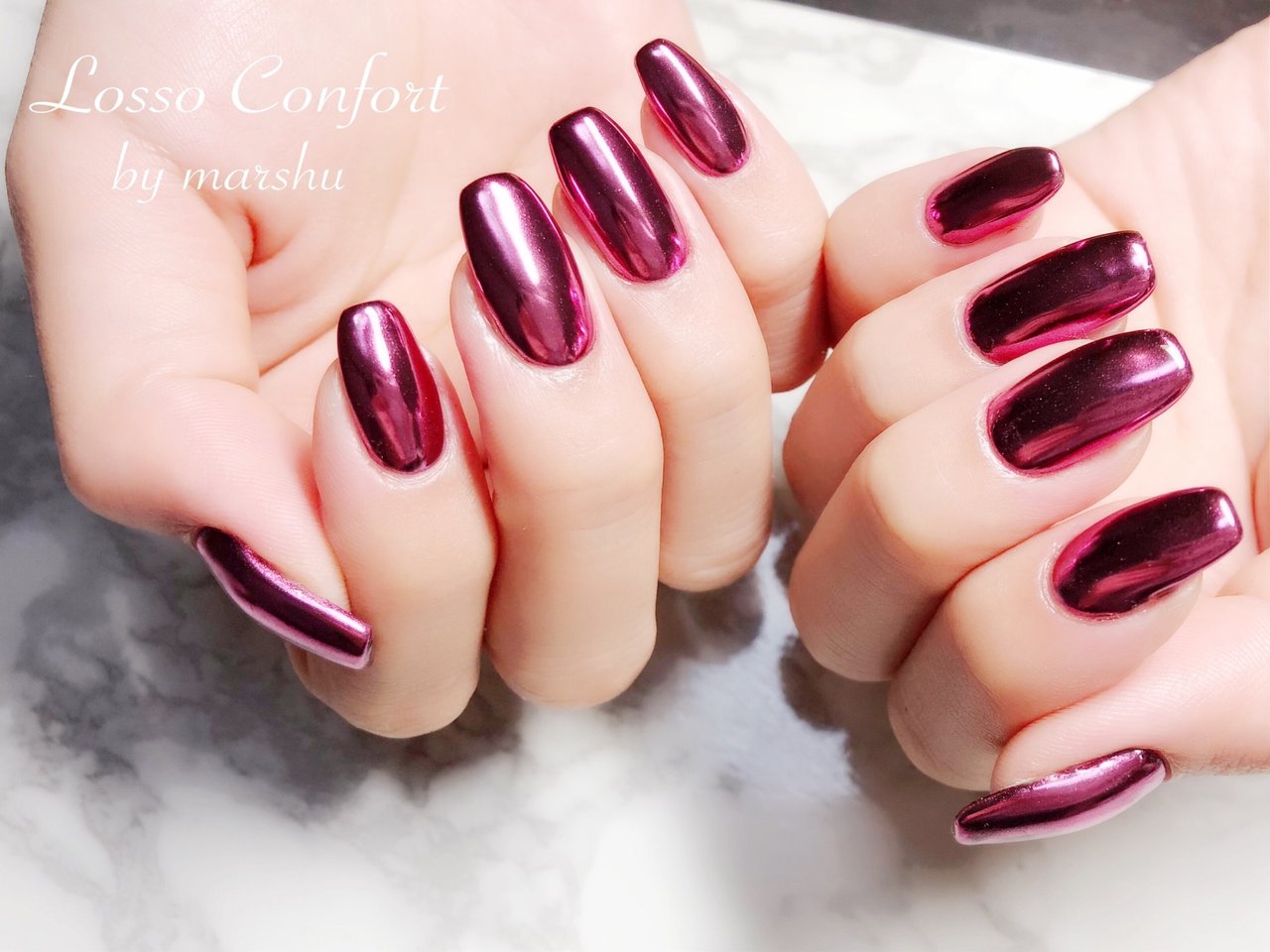 冬 オールシーズン バレンタイン ハンド シンプル 移動ネイルサロンshelterのネイルデザイン No ネイルブック