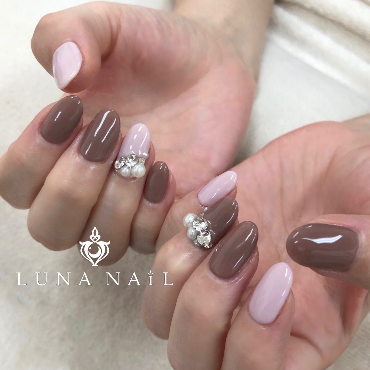 秋 冬 デート 女子会 ハンド Luna Nail のネイルデザイン No ネイルブック