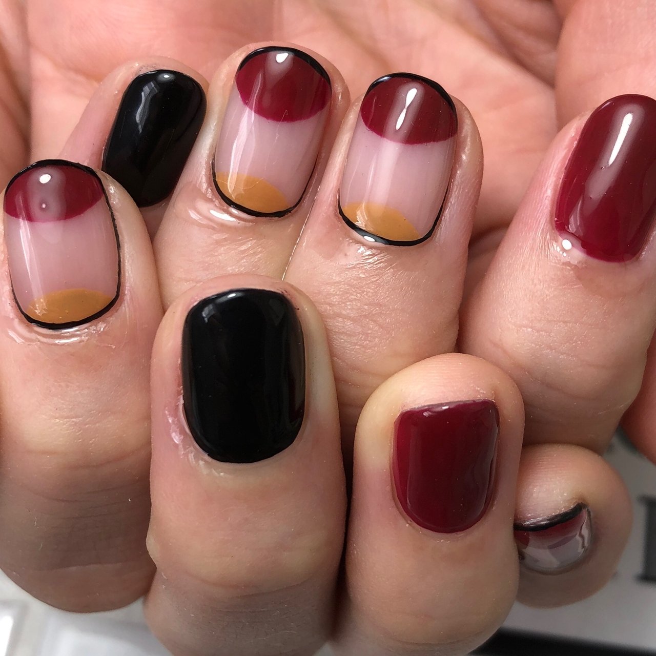 秋 冬 ハンド シンプル ワンカラー Sugawara0107のネイルデザイン No ネイルブック