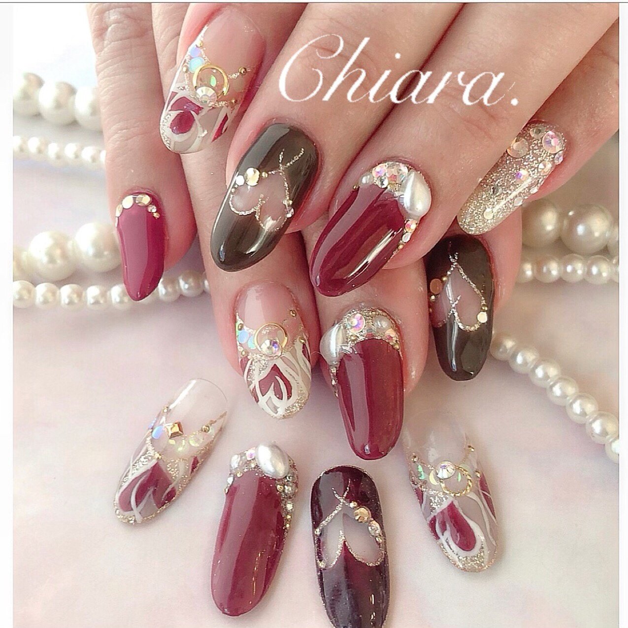 Yokoshikata ｷｱﾗのネイルデザイン No ネイルブック