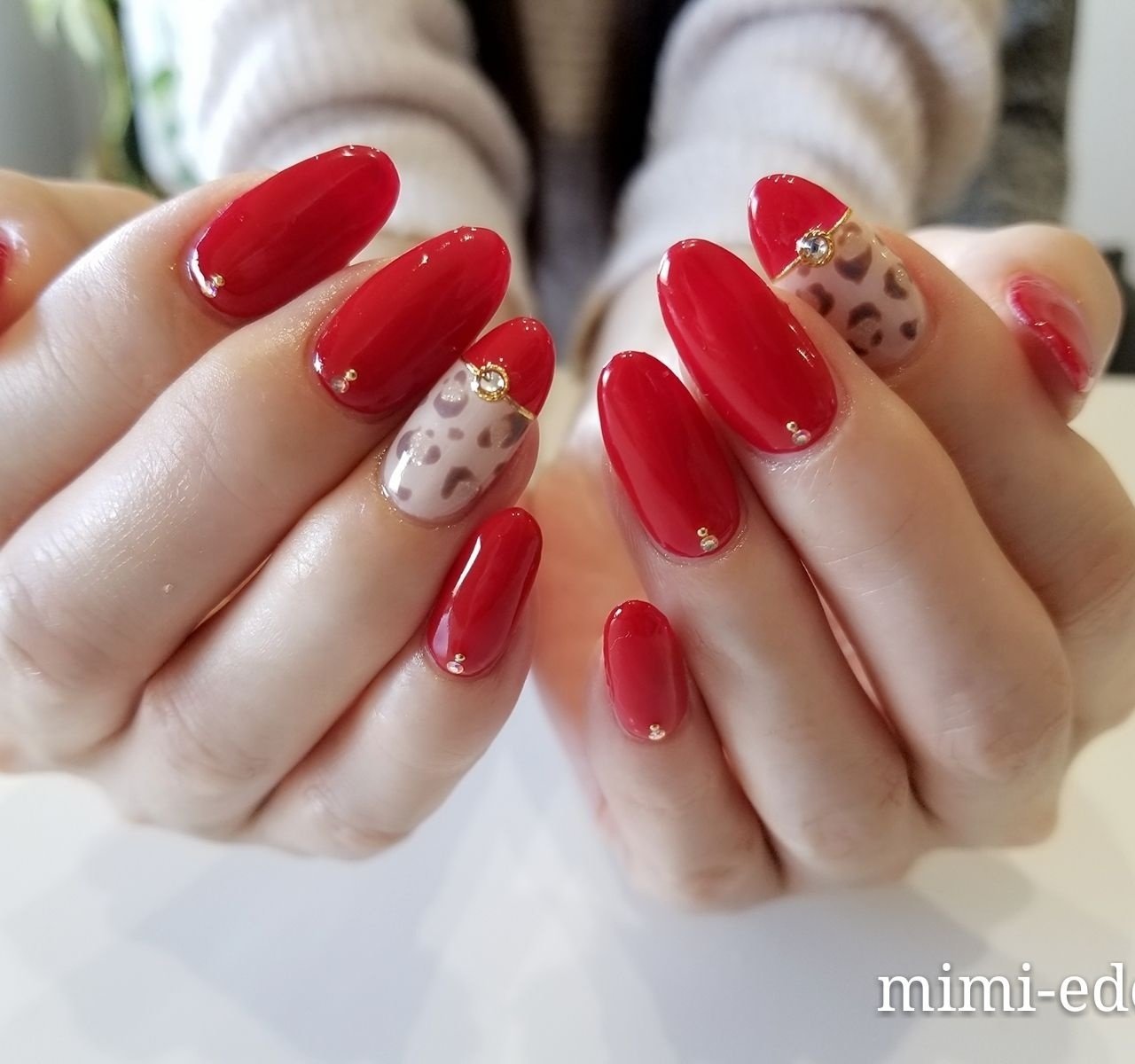 秋 冬 リゾート パーティー ハンド Nail Mimiedenのネイルデザイン No ネイルブック