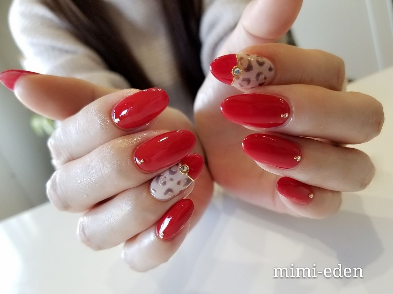 秋 冬 リゾート パーティー ハンド Nail Mimiedenのネイルデザイン No ネイルブック