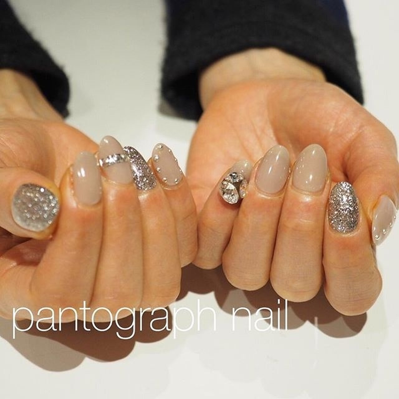秋 冬 ライブ パーティー ハンド Pantograph Nail パンタグラフネイル のネイルデザイン No ネイルブック