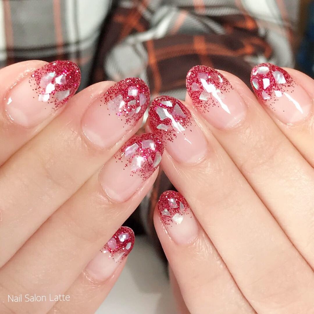 オールシーズン デート 女子会 ハンド グラデーション Nail Latteのネイルデザイン No ネイルブック