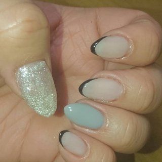 おすすめ順 フレンチネイル フレンチ 100均ジェルネイルのネイルデザイン ネイルブック