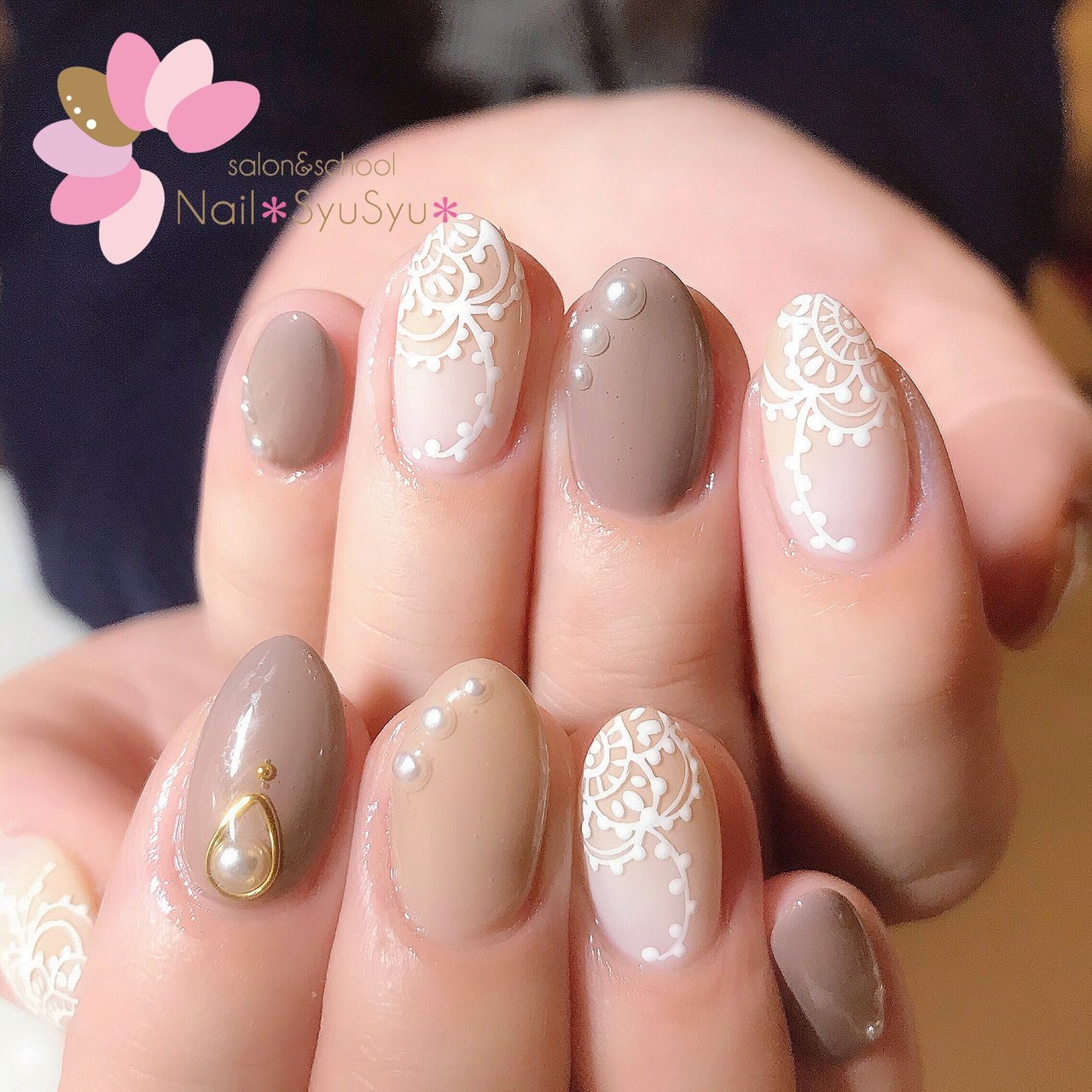 秋 冬 バレンタイン ハンド グラデーション Nail Syusyu ネイルシュシュのネイルデザイン No ネイルブック