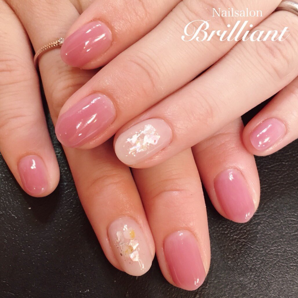 春 冬 オフィス デート ハンド Nailsalonbrilliantのネイルデザイン No ネイルブック