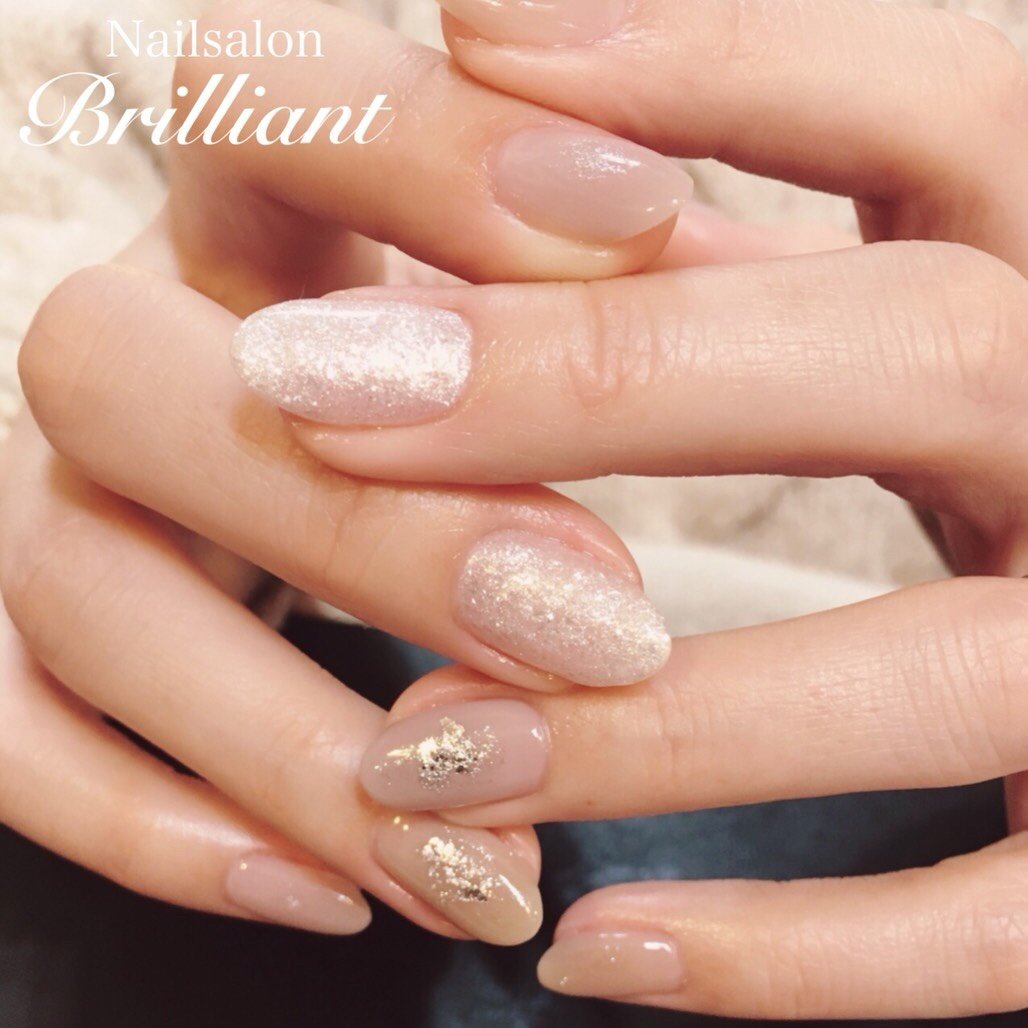 春 冬 オフィス デート ハンド Nailsalonbrilliantのネイルデザイン No 3909945 ネイルブック