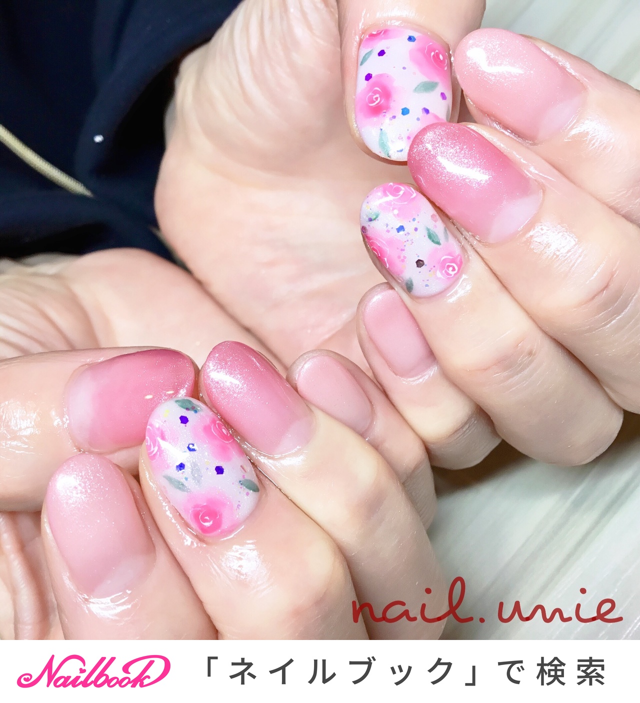 冬 バレンタイン 卒業式 入学式 ハンド Nail Unieのネイルデザイン No ネイルブック