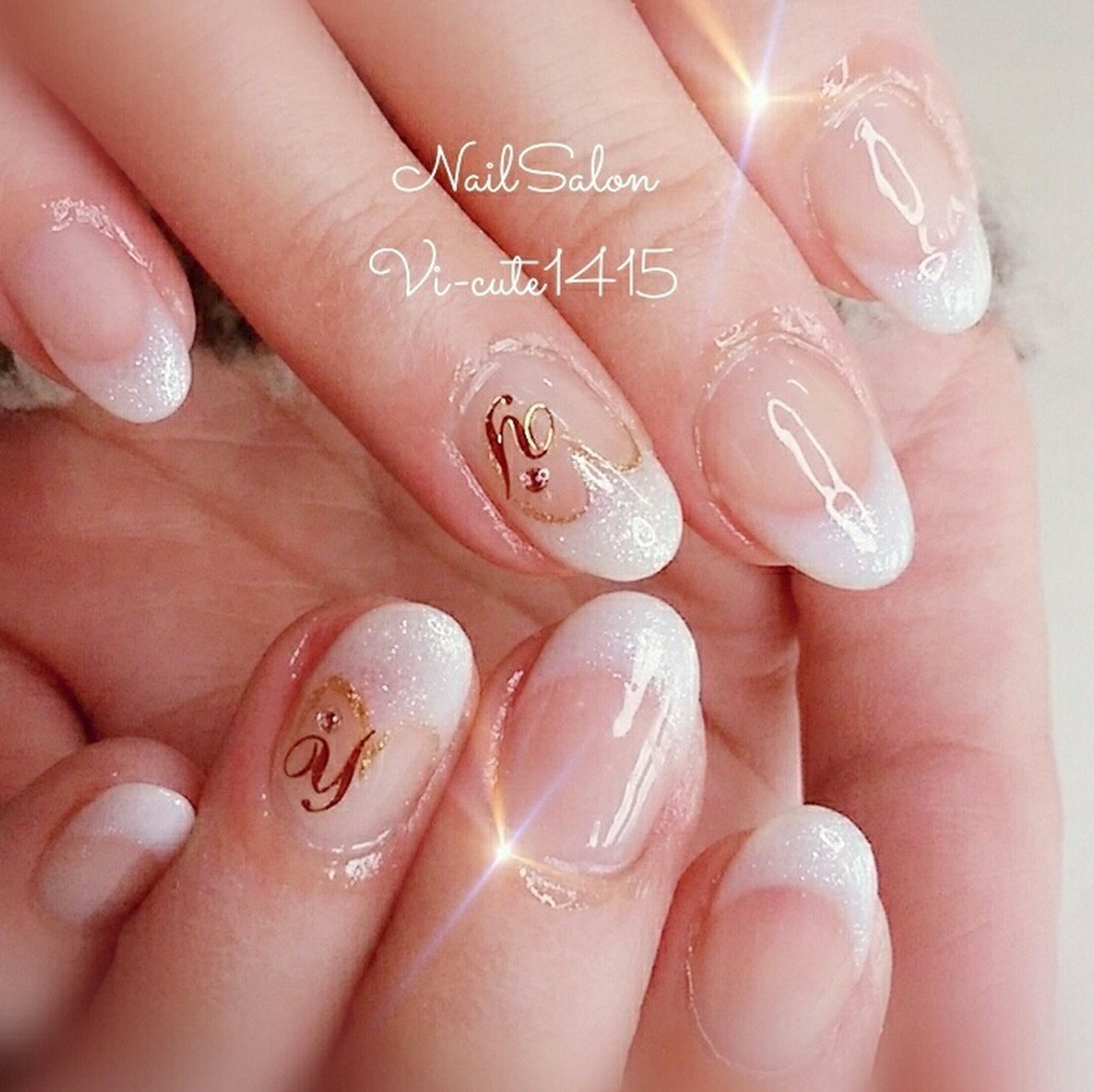 冬/バレンタイン/ブライダル/デート/ハンド - Vicuのネイルデザイン[No  