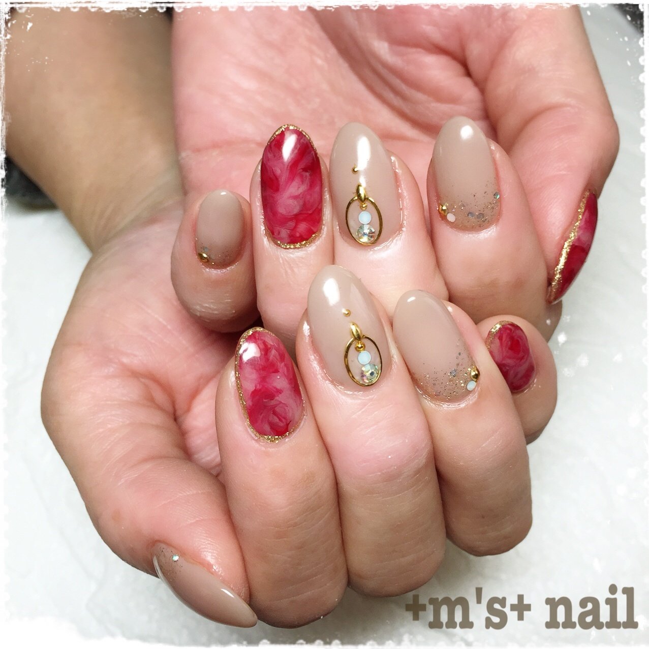 秋 冬 デート 女子会 ハンド M S Nailのネイルデザイン No 3912282 ネイルブック