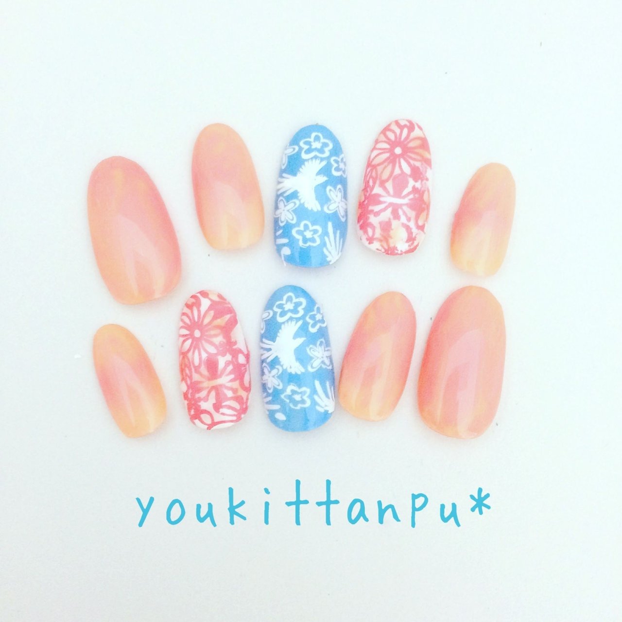 バレンタイン 卒業式 入学式 ブライダル ハンド ジェルネイルチップのお店 Youkittanpu ゆうきったんぷう のネイル デザイン No ネイルブック