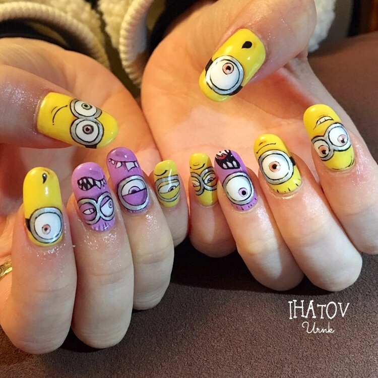 オールシーズン 旅行 ライブ ハンド 痛ネイル Ihatov Nailarts のネイルデザイン No ネイルブック