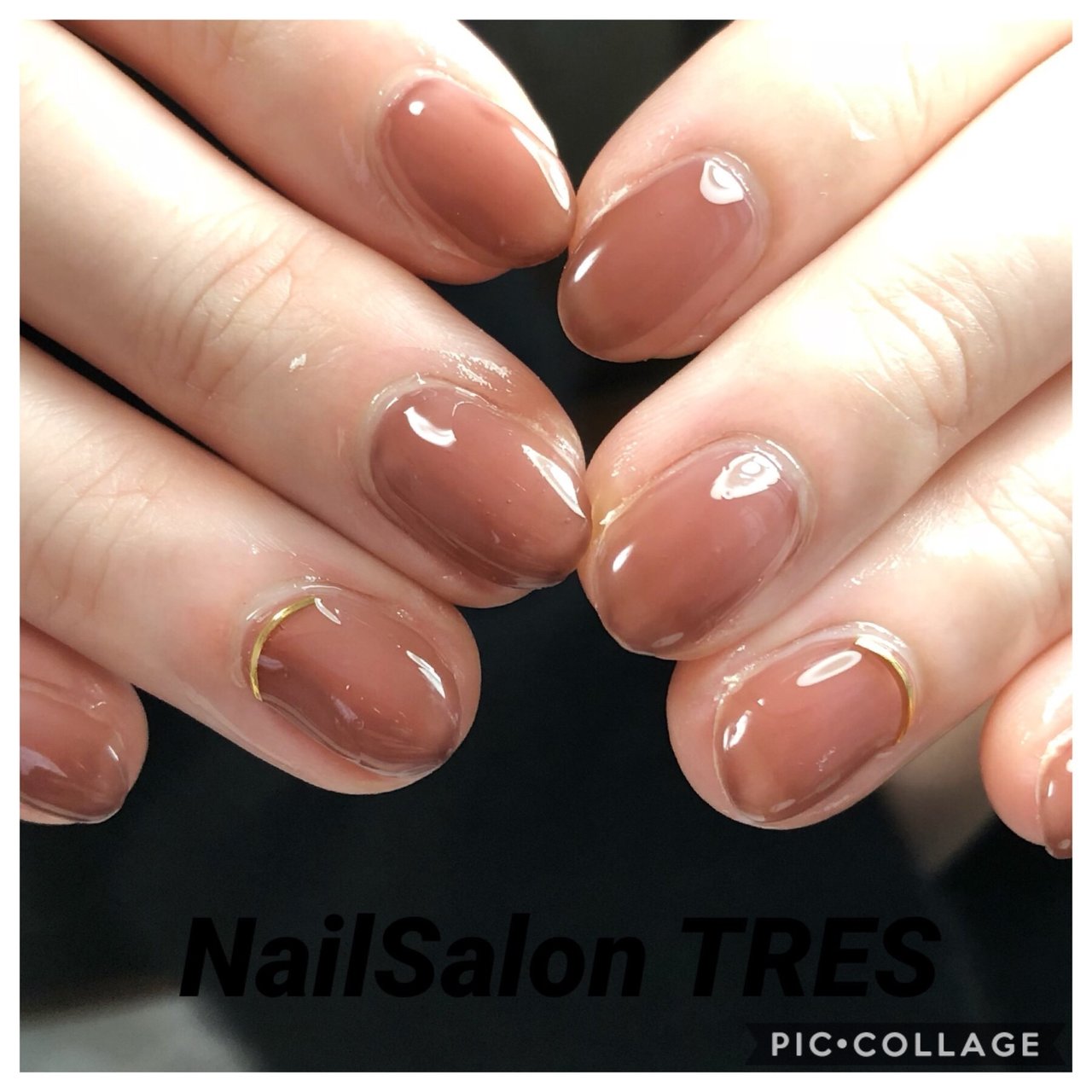 秋 冬 オールシーズン ハンド シンプル Nailsalontresのネイルデザイン No ネイルブック