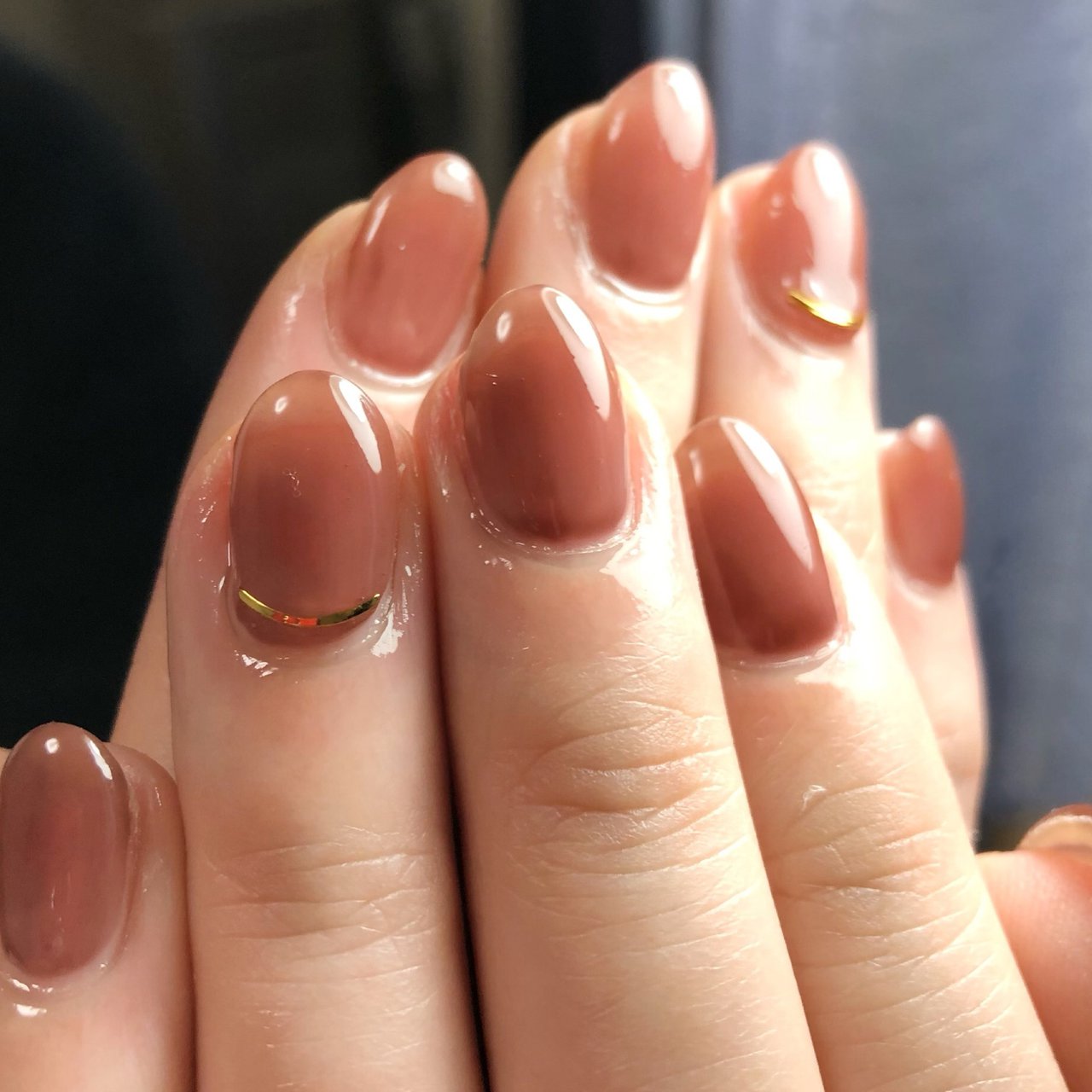 秋 冬 オールシーズン ハンド シンプル Nailsalontresのネイルデザイン No ネイルブック