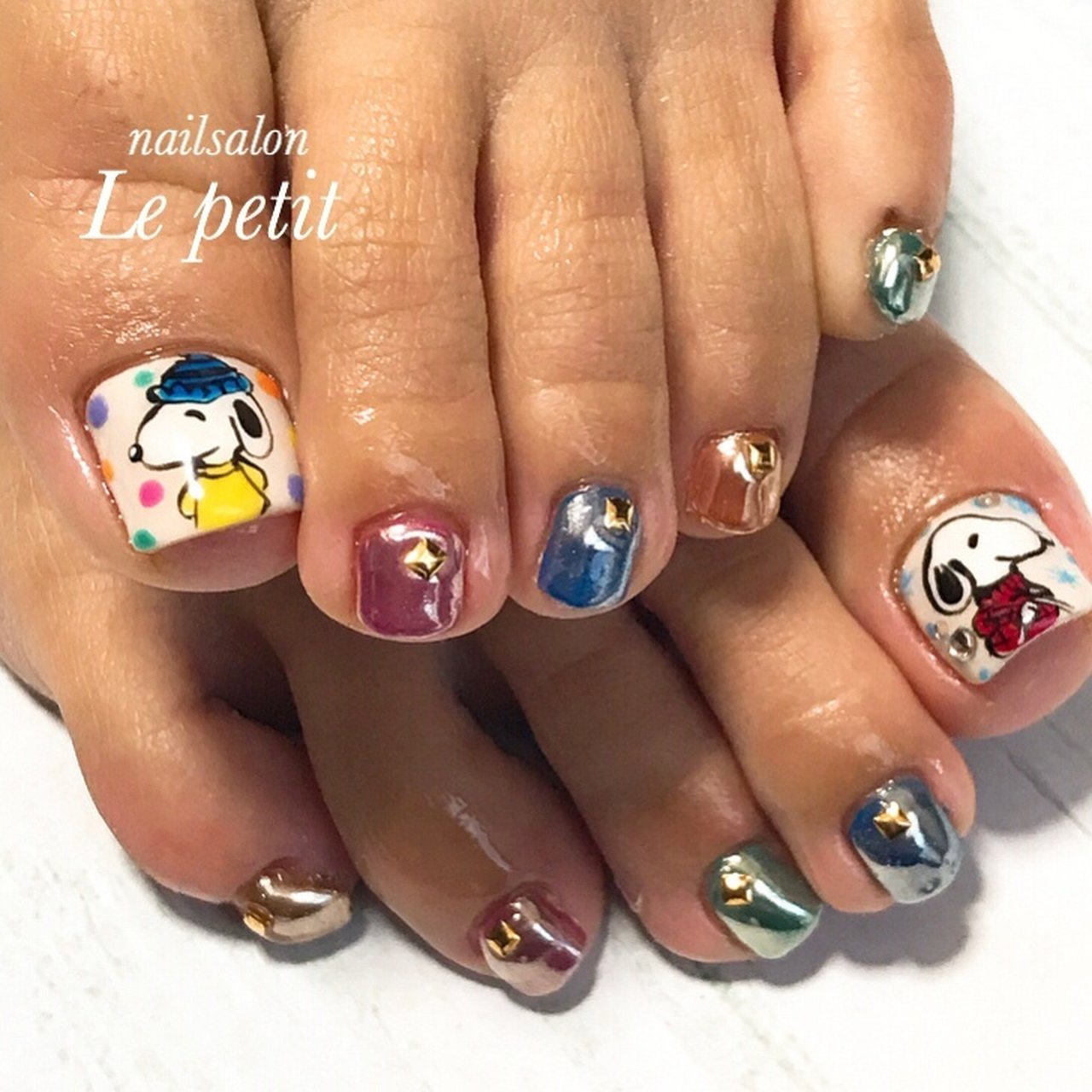 冬 バレンタイン デート 女子会 フット Nailslon Le Petitのネイルデザイン No ネイルブック