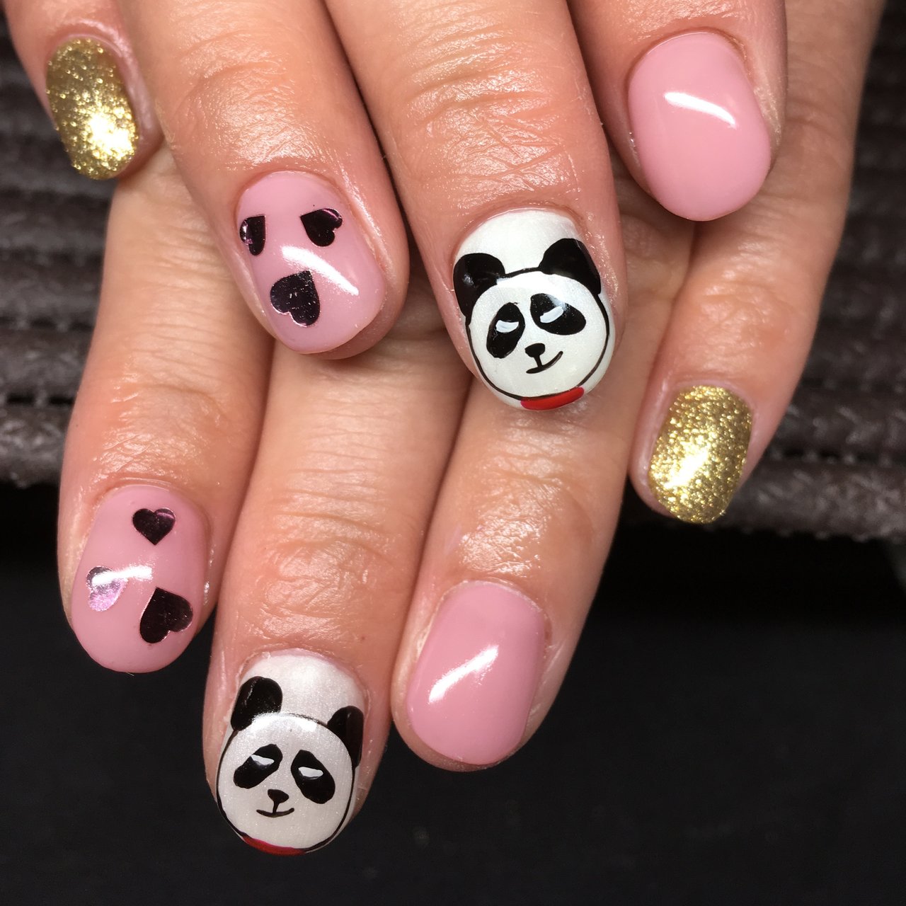 オールシーズン ハンド ホログラム ホワイト ピンク Sa Nailのネイルデザイン No ネイルブック