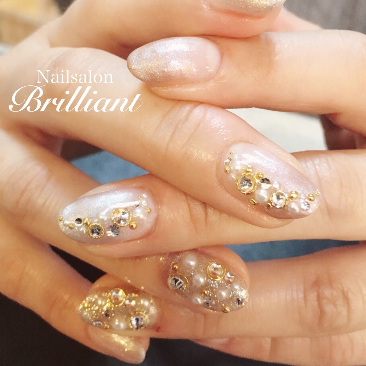 春 冬 オフィス デート ハンド Nailsalonbrilliantのネイルデザイン No ネイルブック