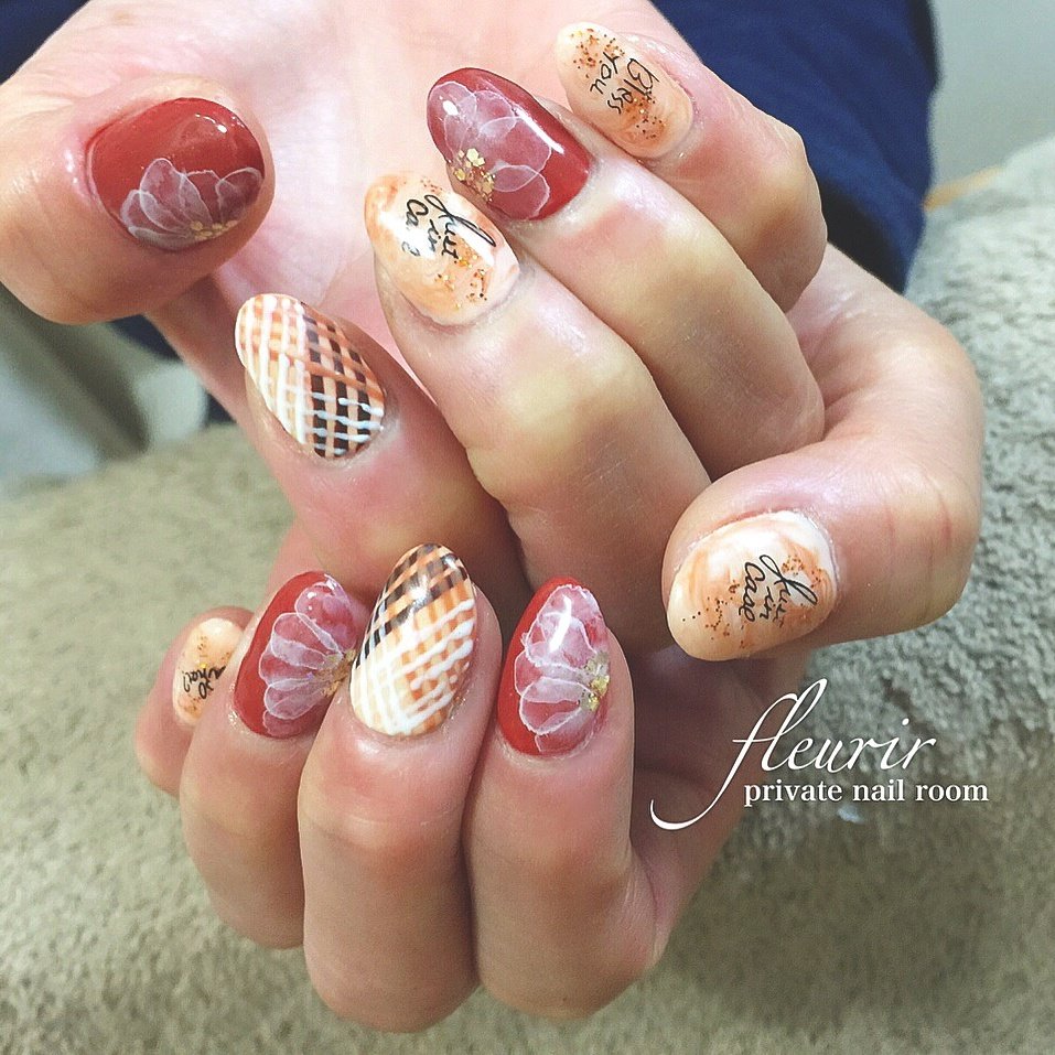 バレンタイン デート 女子会 ハンド ワンカラー Nailsakiのネイルデザイン No ネイルブック