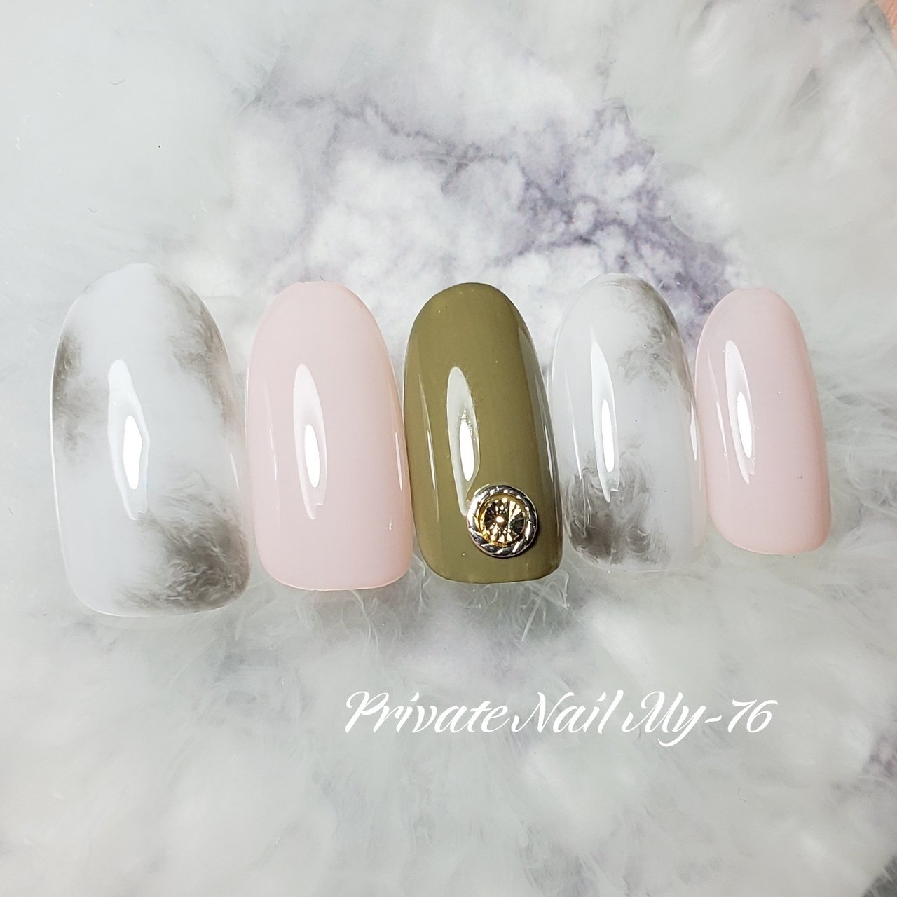 オールシーズン パーティー 女子会 ハンド シンプル Private Nail My 76のネイルデザイン No ネイルブック