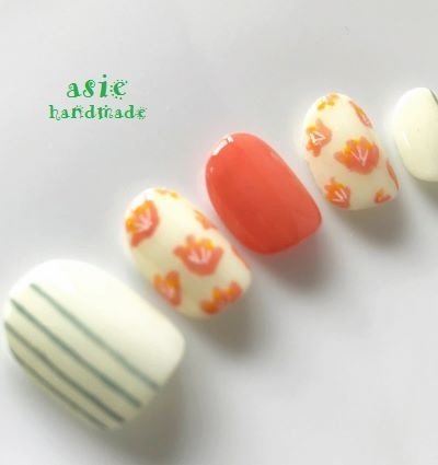 春 夏 浴衣 女子会 ハンド Asieのネイルデザイン No ネイルブック