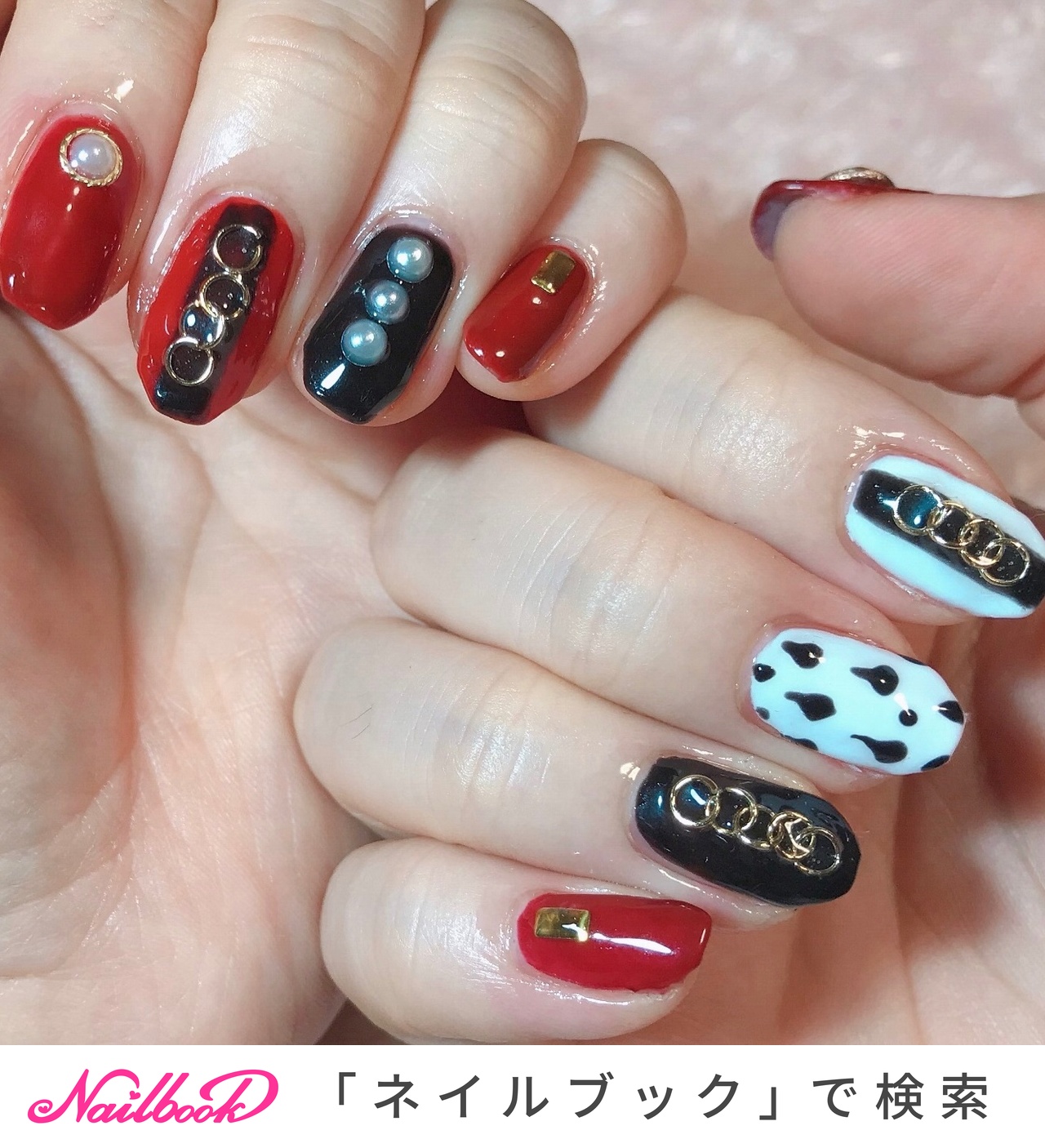 Rambiet05 海賊風 ネイル