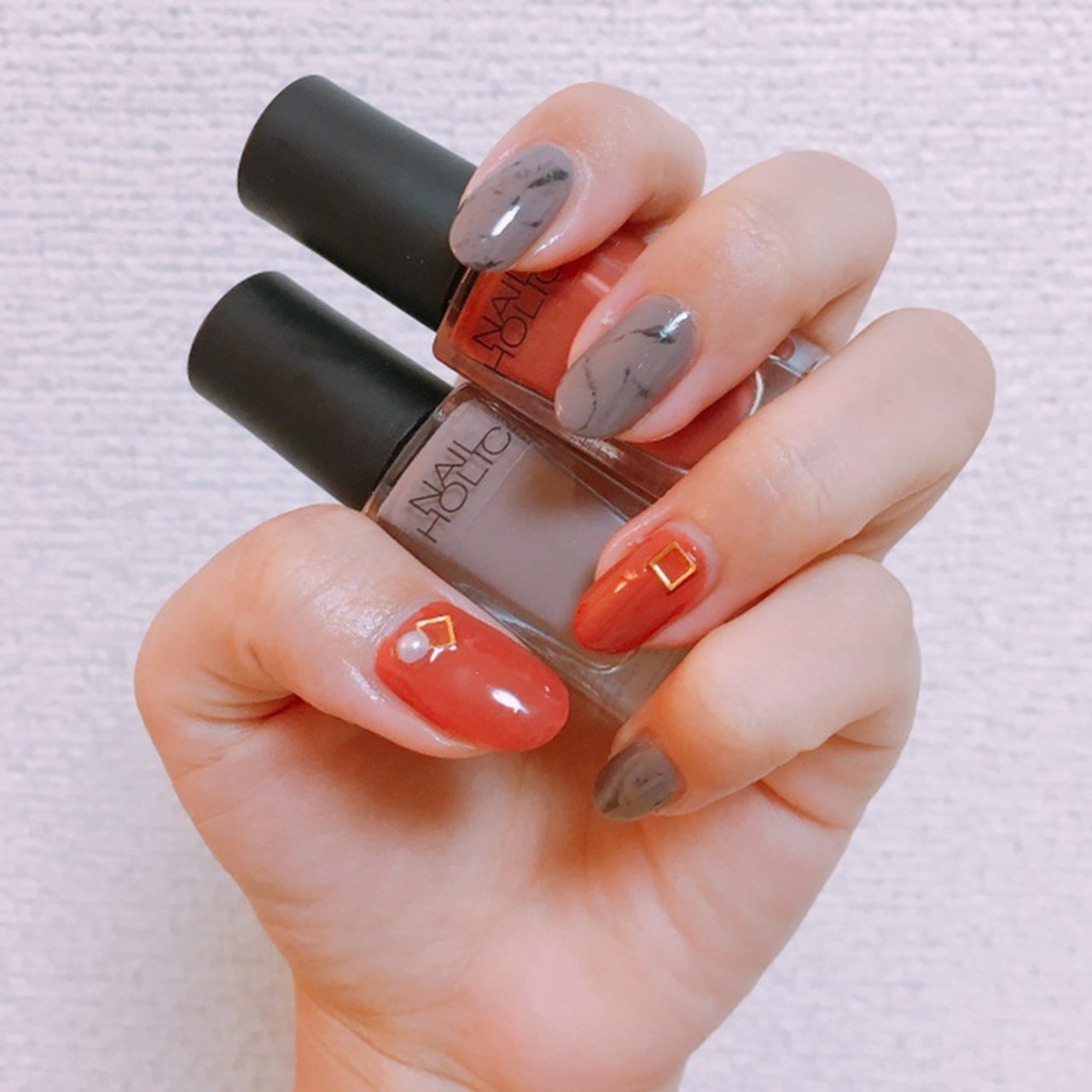 秋 冬 オールシーズン ハンド シンプル Omochi No Nailのネイルデザイン No ネイルブック