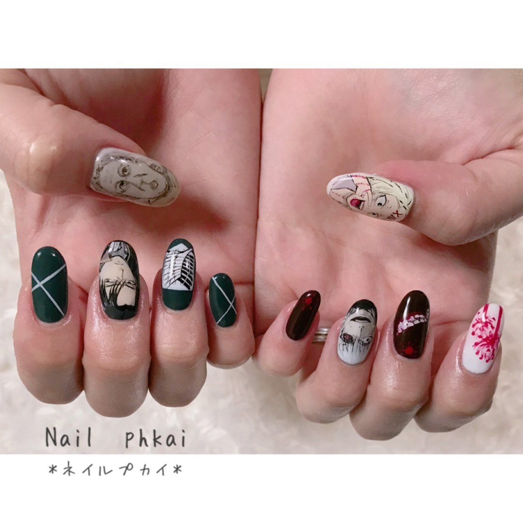 春 オールシーズン ライブ パーティー ハンド Nail Phkaiのネイルデザイン No ネイルブック