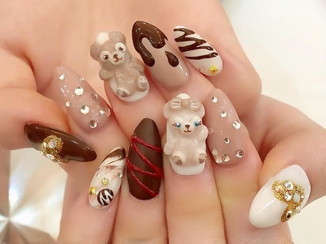 冬 バレンタイン 卒業式 入学式 ハンド Nailsgogo Shibuya Nailsalonのネイルデザイン No ネイル ブック