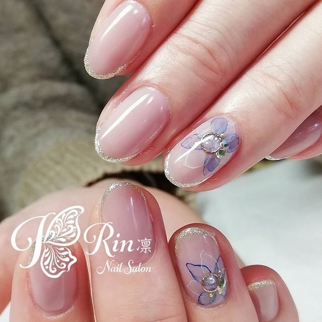 春 夏 オールシーズン オフィス ハンド Rin Nailのネイルデザイン No ネイルブック