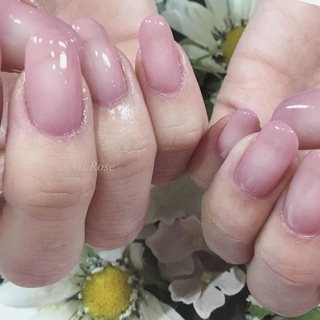 春 オールシーズン オフィス デート シンプル Nailrose恵比寿のネイルデザイン No ネイルブック