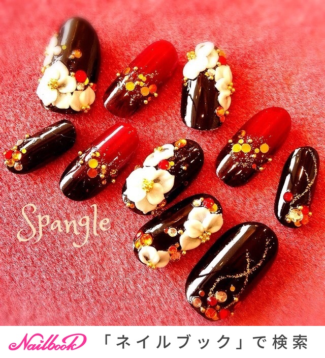 卒業ネイルロングポイント成人式ネイルチップ ネイルチップ ボルドー ブラウン 成人式 卒業式 和装 ニュアンス