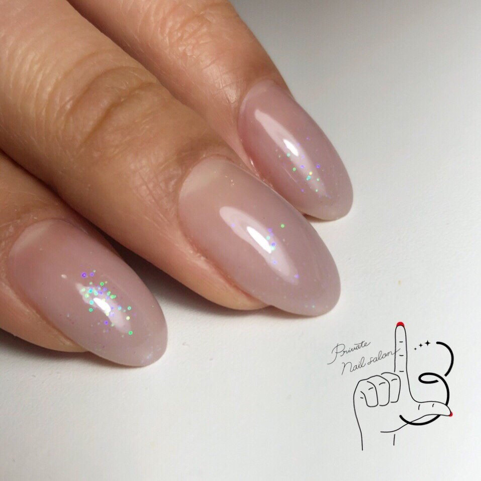 オールシーズン ハンド グラデーション ラメ ミディアム Nailsalon L3のネイルデザイン No ネイルブック