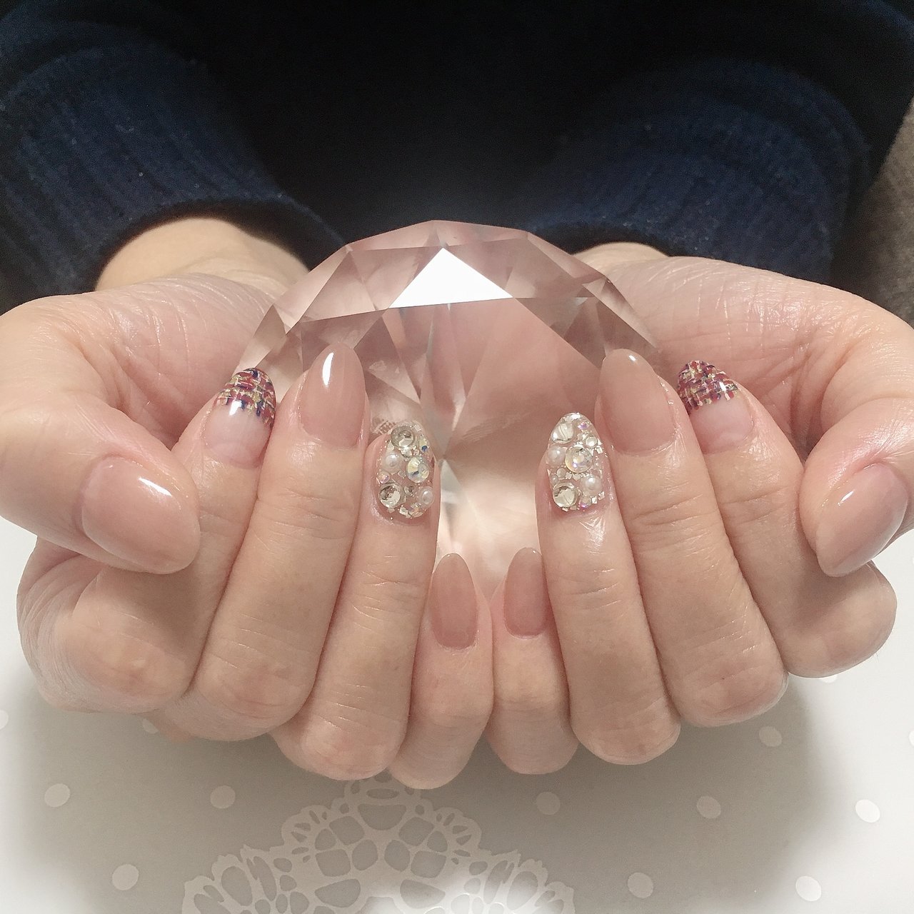秋 冬 お正月 デート ハンド 名古屋市丸の内 フィルインネイルサロン Finoceフィノーチェのネイルデザイン No ネイルブック