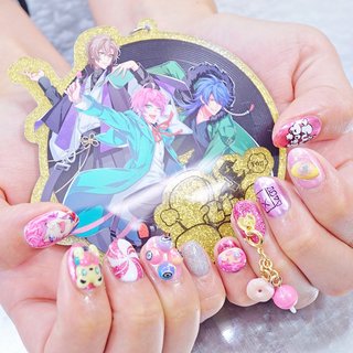 ヒプマイ ヒプノシスマイク コラボ ネイルポリッシュ 麻天狼 3本セット ヒプマイ ヒプノシスマイク コラボ ネイルポリッシュ 麻天狼 3本