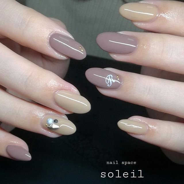 秋 冬 パーティー 女子会 ハンド Nail Space Soleilのネイルデザイン No ネイルブック