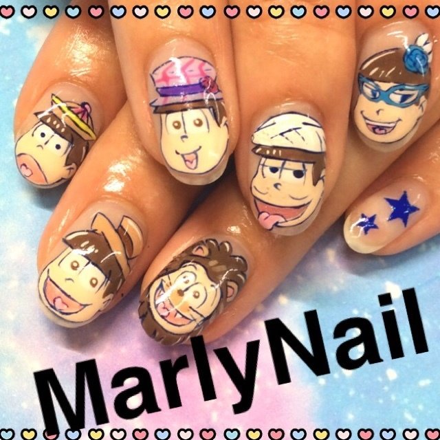 オールシーズン ハンド 痛ネイル キャラクター ショート Marlynail 盛岡ネイル マツエクサロン のネイル デザイン No ネイルブック