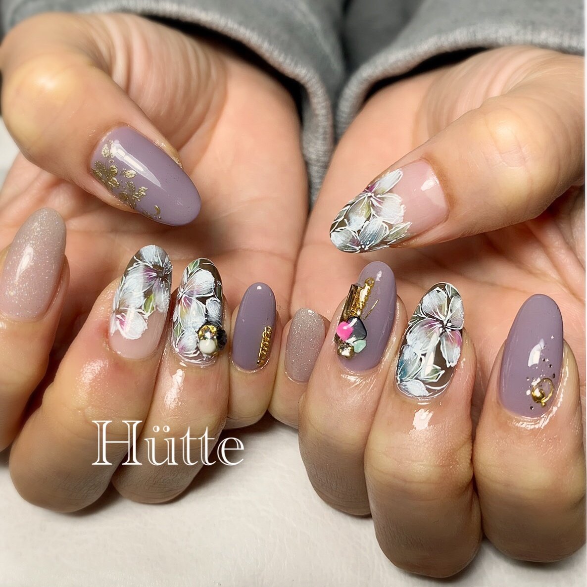 春 秋 冬 リゾート ハンド Nail Salon Hygge ヒュッゲ のネイルデザイン No 3941312 ネイルブック