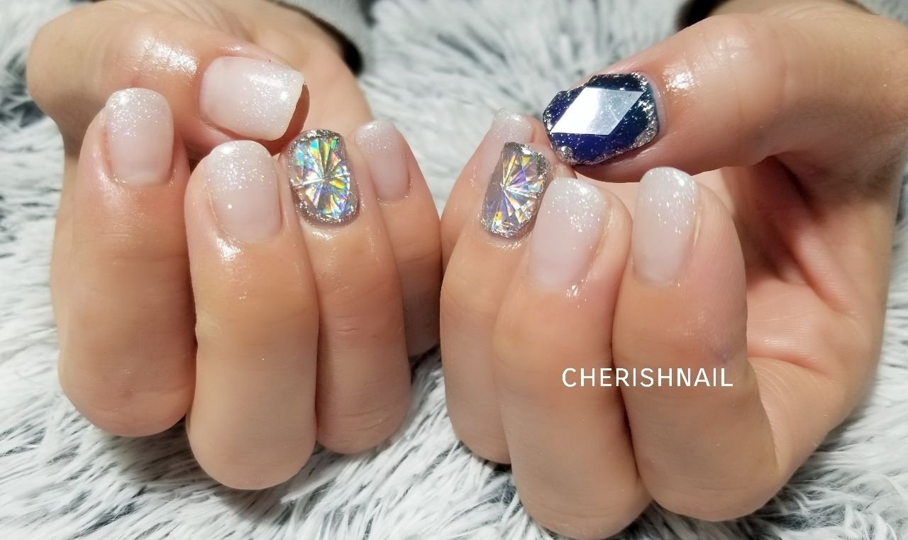 冬 オールシーズン パーティー 女子会 ハンド Cherish Nailのネイルデザイン No ネイルブック