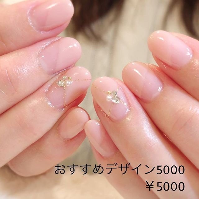 オフィス ブライダル パーティー デート ハンド Nailsazurjのネイルデザイン No 3943136 ネイルブック