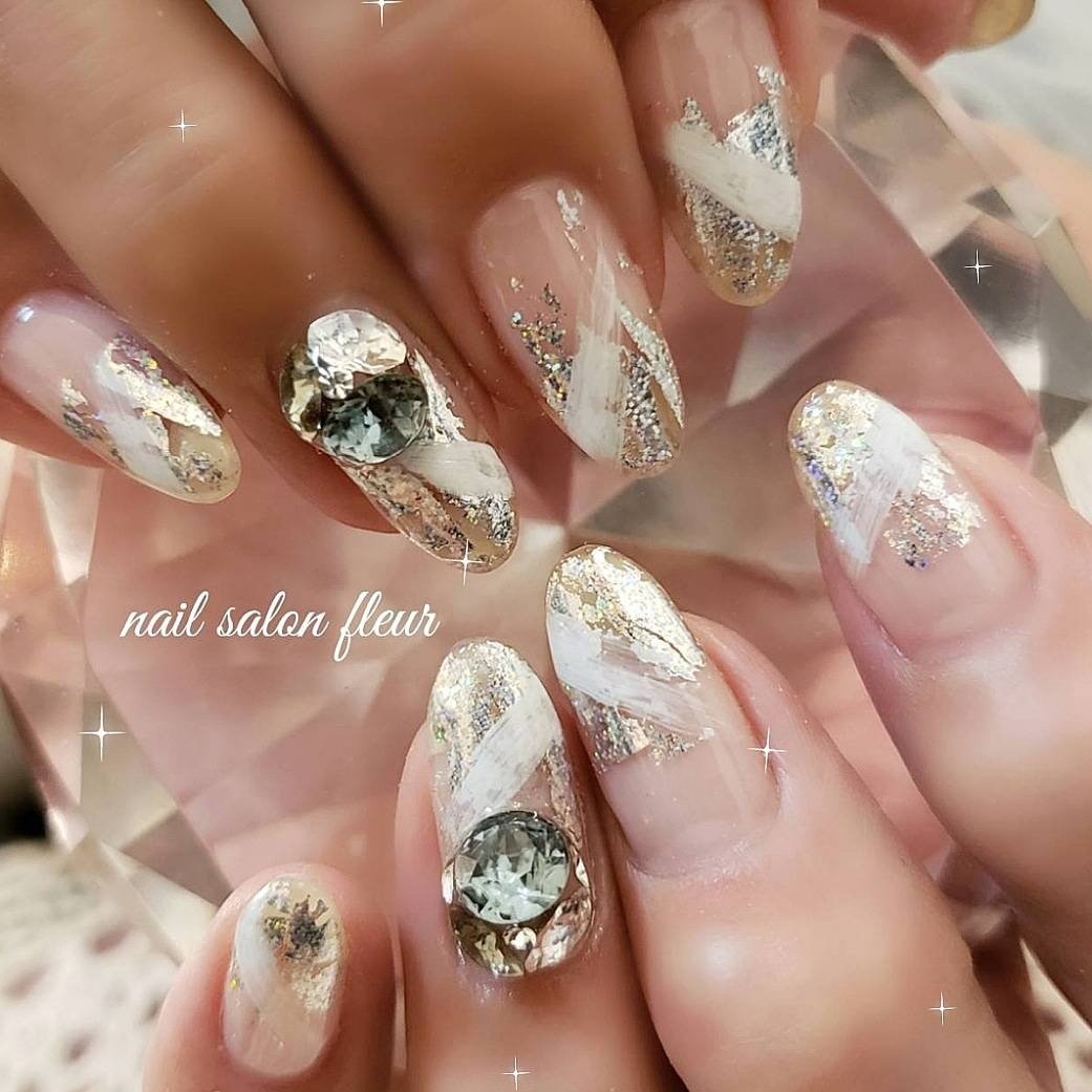 オールシーズン パーティー デート ハンド ニュアンス Nailsalonfleur フルール 御殿場のネイルデザイン No ネイルブック