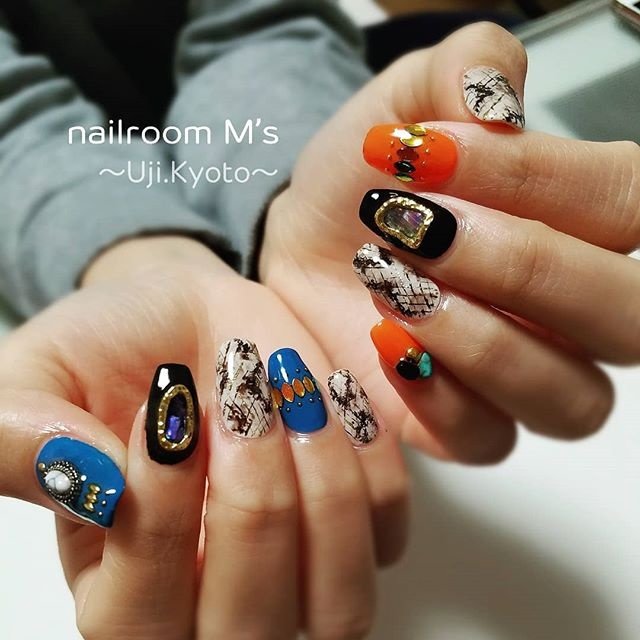 オールシーズン ハンド アニマル柄 エスニック ベージュ Msnail123の