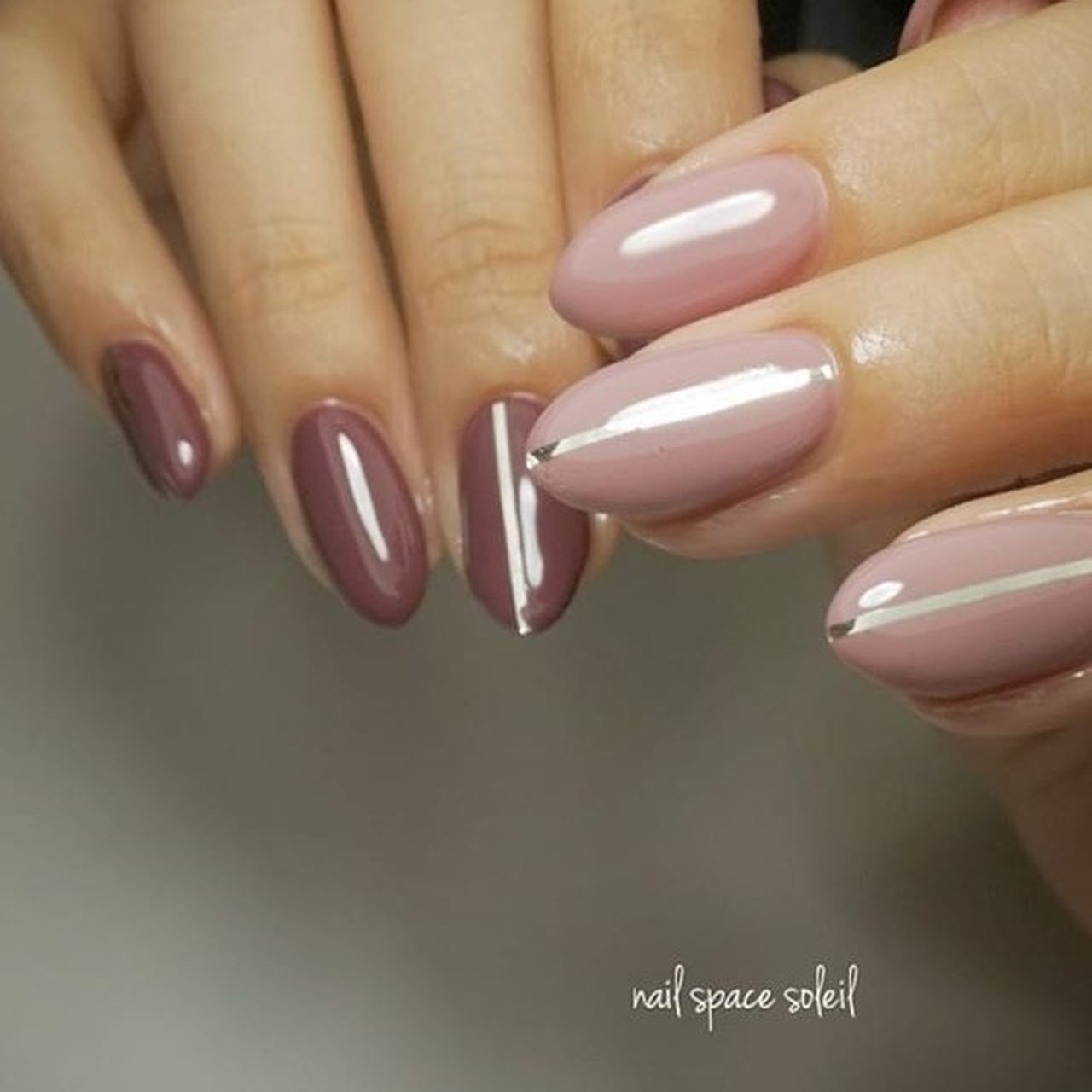 秋 冬 バレンタイン 卒業式 シンプル Nail Space Soleilのネイルデザイン No ネイルブック